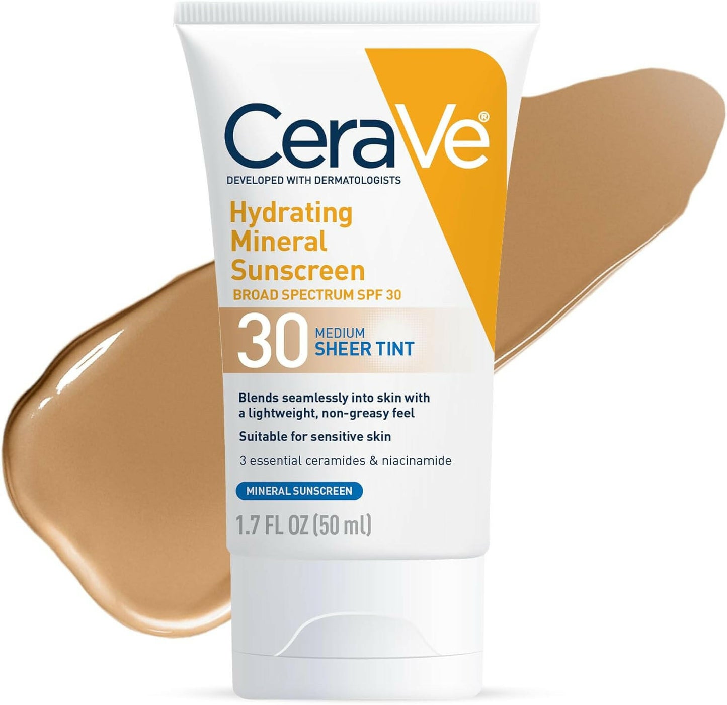 CERA VE-SUNSCREEN FACE SHEER TINT - I CARE