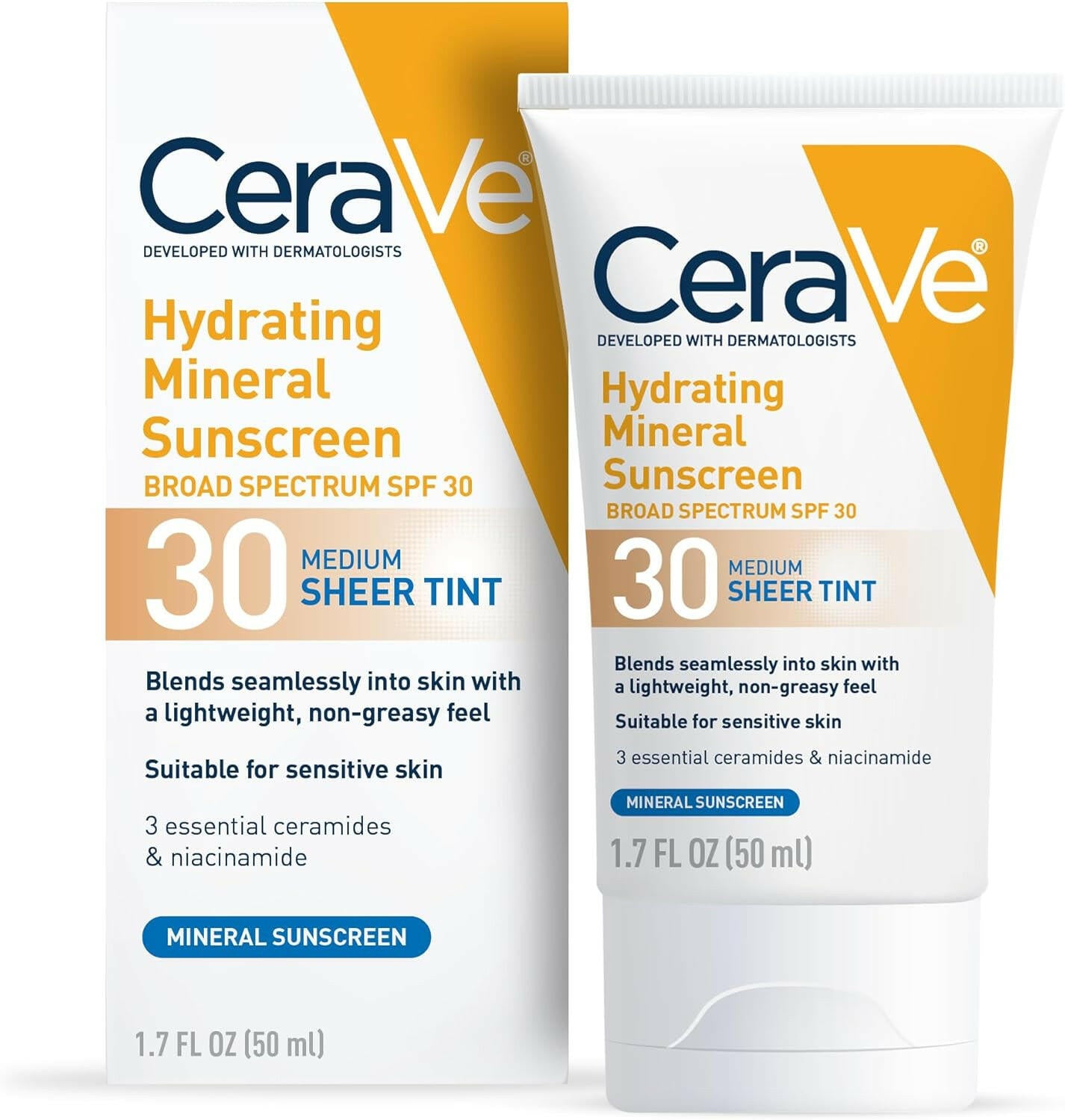 CERA VE-SUNSCREEN FACE SHEER TINT - I CARE