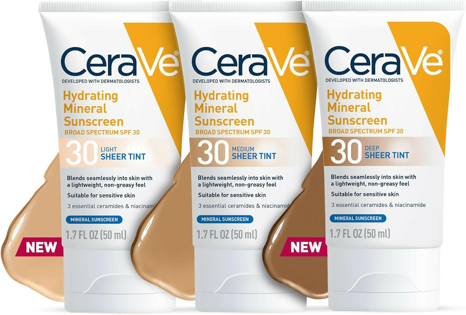 CERA VE-SUNSCREEN FACE SHEER TINT - I CARE