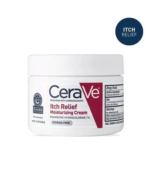 CERA-VE ITCH RELIEF M.CREAM 340gm - I CARE