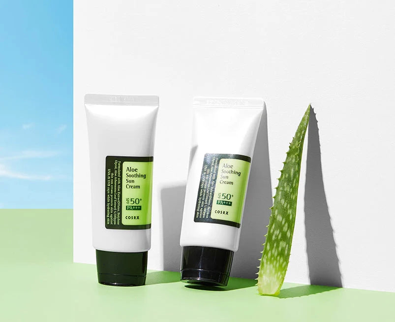 COSRX-ALOE SOOTHNG SUN CREAM - I CARE