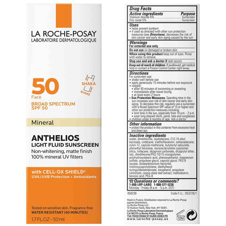 LA ROCHE-FLUIDE TEINTE 50+ - I CARE