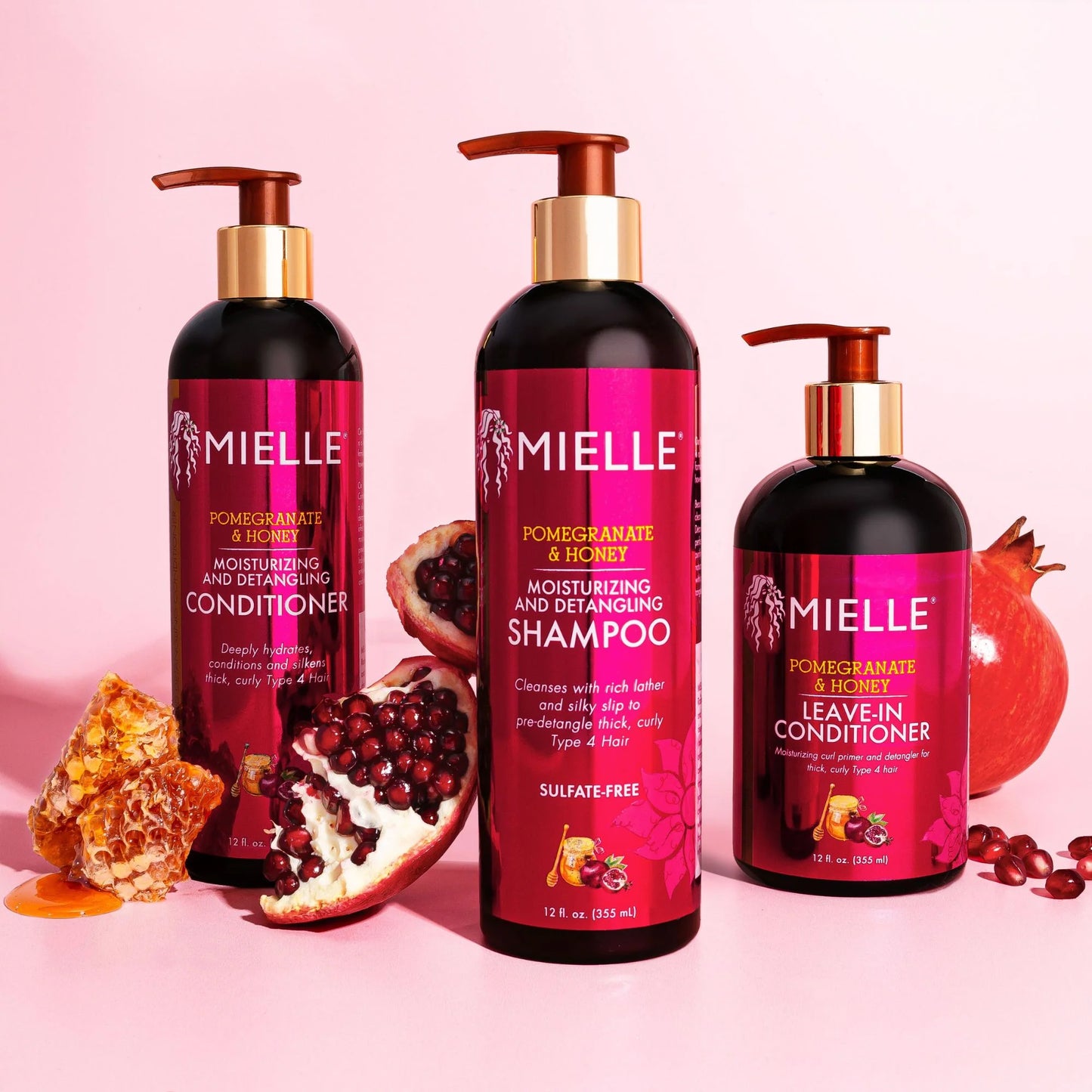 MIELLE-POMEGRANATE LEAVE IN CONDITIONER - I CARE