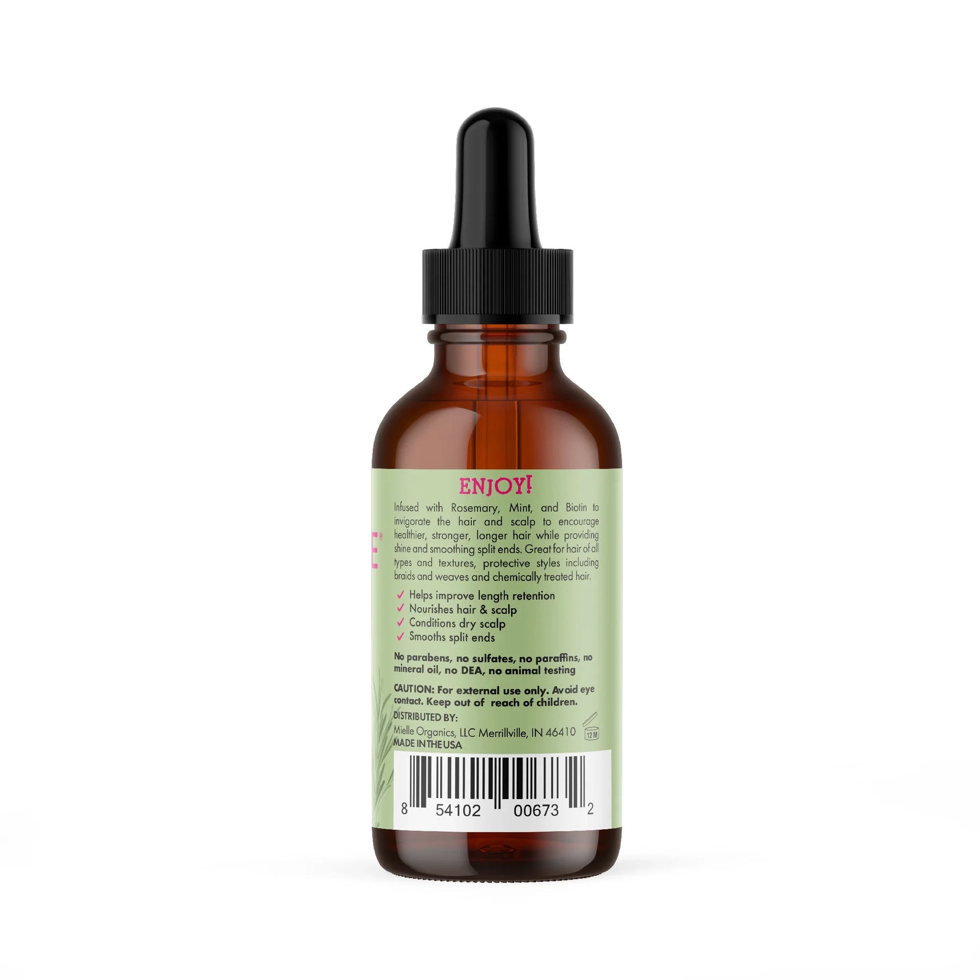 MIELLE- ROSEMARY MINT SCALP&OIL - I CARE