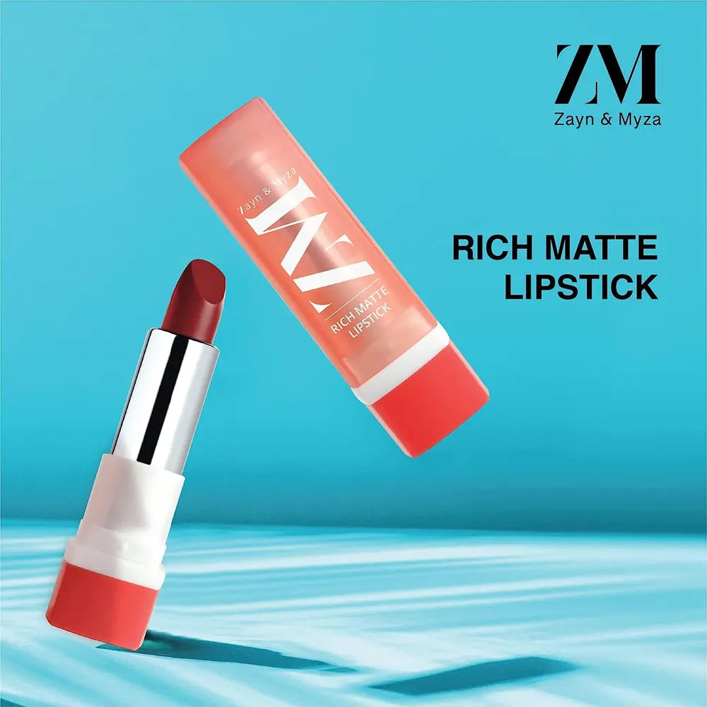 Zayn And Myza Rich Matte Lipstick 05 Mellow Drama 4.2G - I CARE